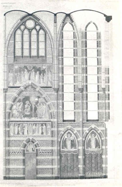 Design for the Interior of the Sint-Augustinuskerk in Nijmegen by Pierre Cuypers